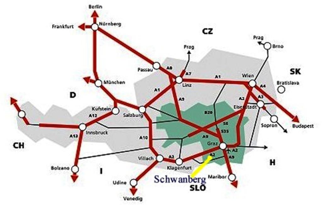 Hotel Restaurant Zum Schwan Schwanberg Eksteriør bilde